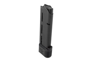 Wilson Combat Magazine 10 Round .45 ACP 1911 Elite Tactical Magazine - Full-Size - Wrap Around Base Pad - Black